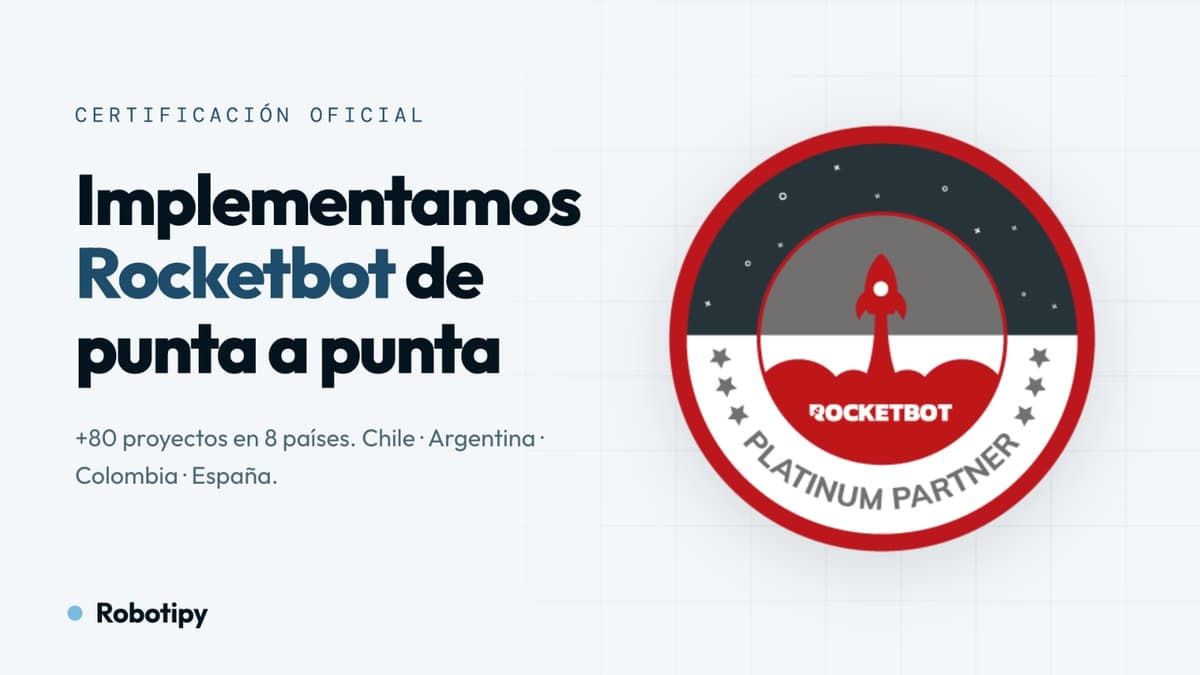 Robotipy, Platinum Partner de Rocketbot en Latinoamérica